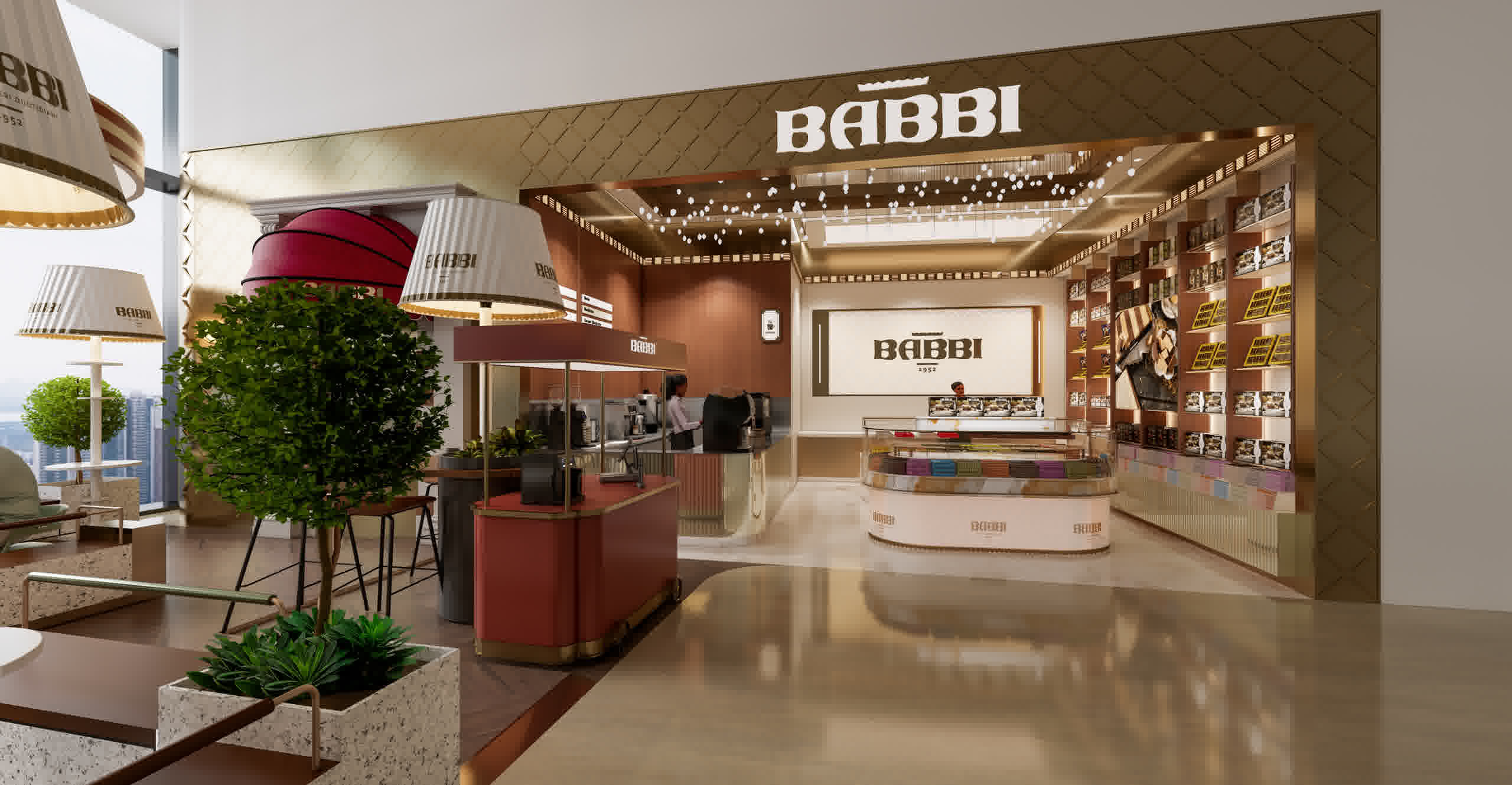 BABBI深圳万象城入口 BABBI深圳万象城入口